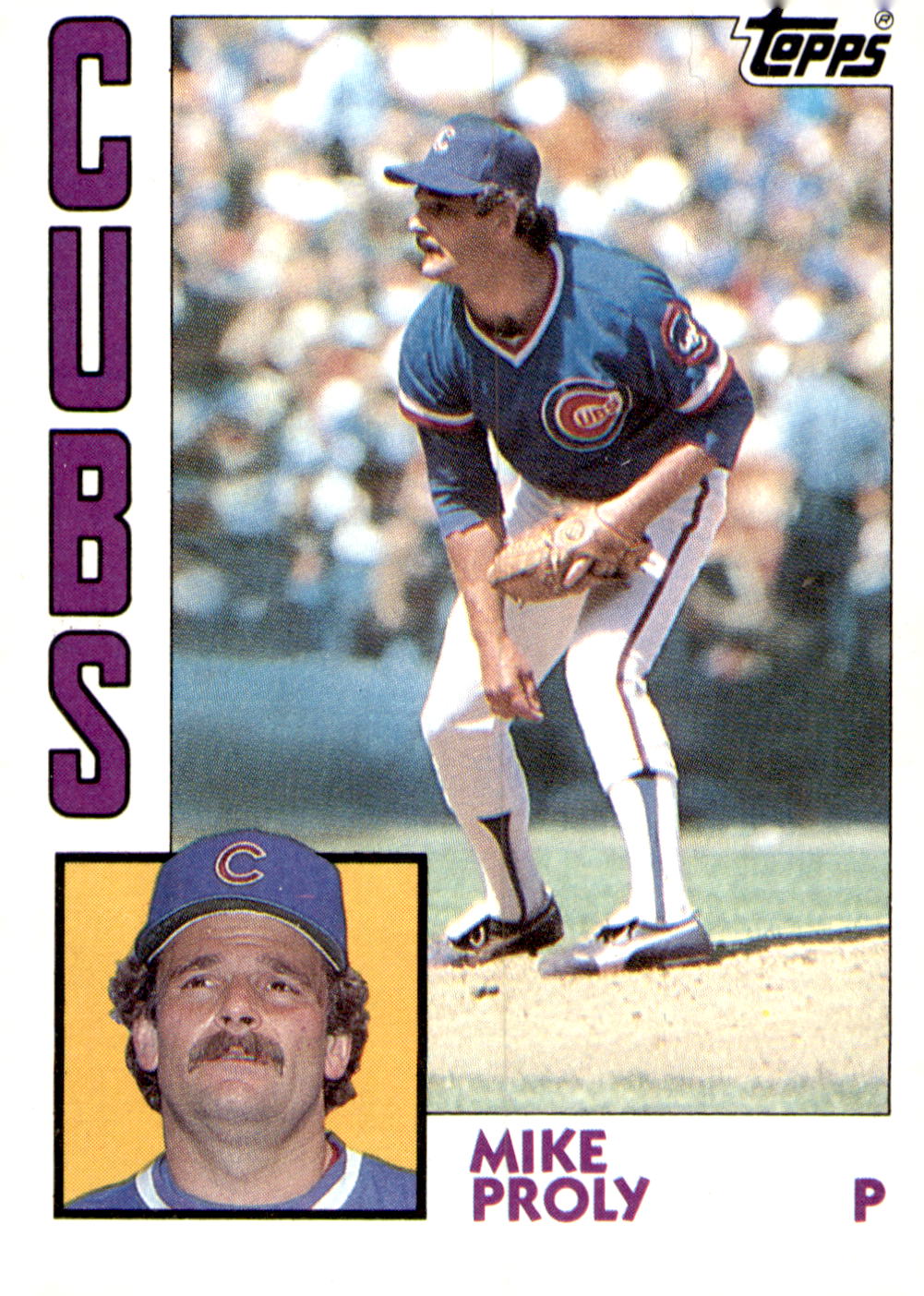 1984 Topps #437 Mike Proly