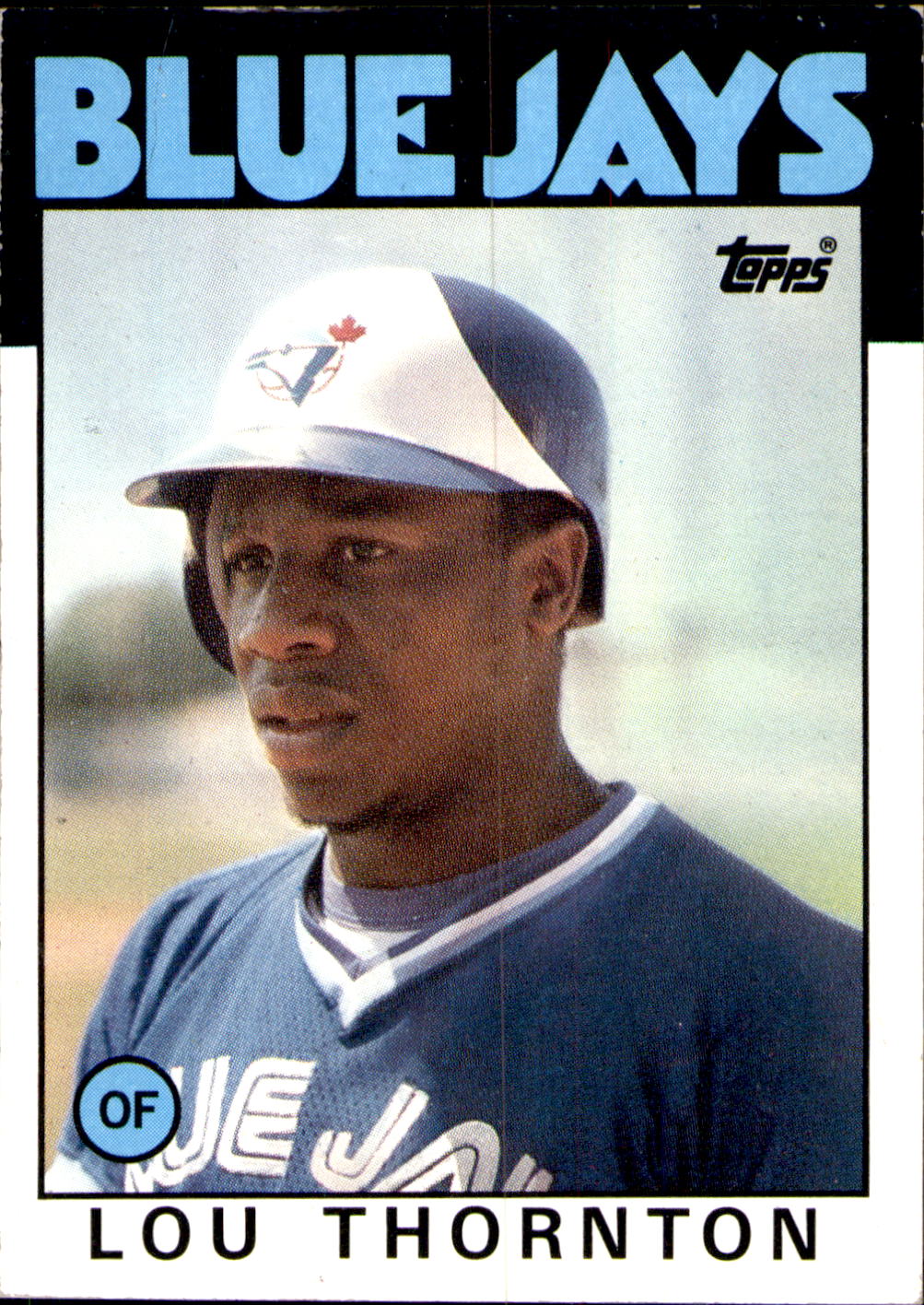 1986 Topps #488 Lou Thornton
