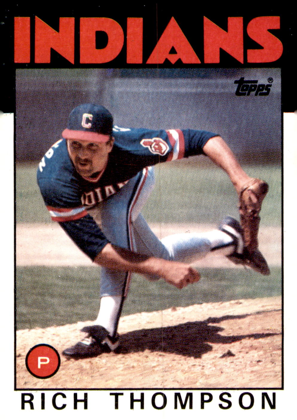1986 Topps #242 Rich Thompson
