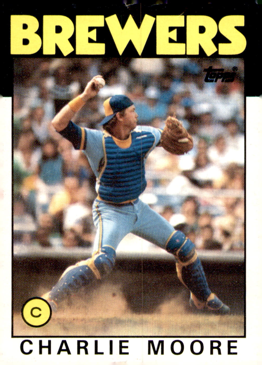 1986 Topps #137 Charlie Moore