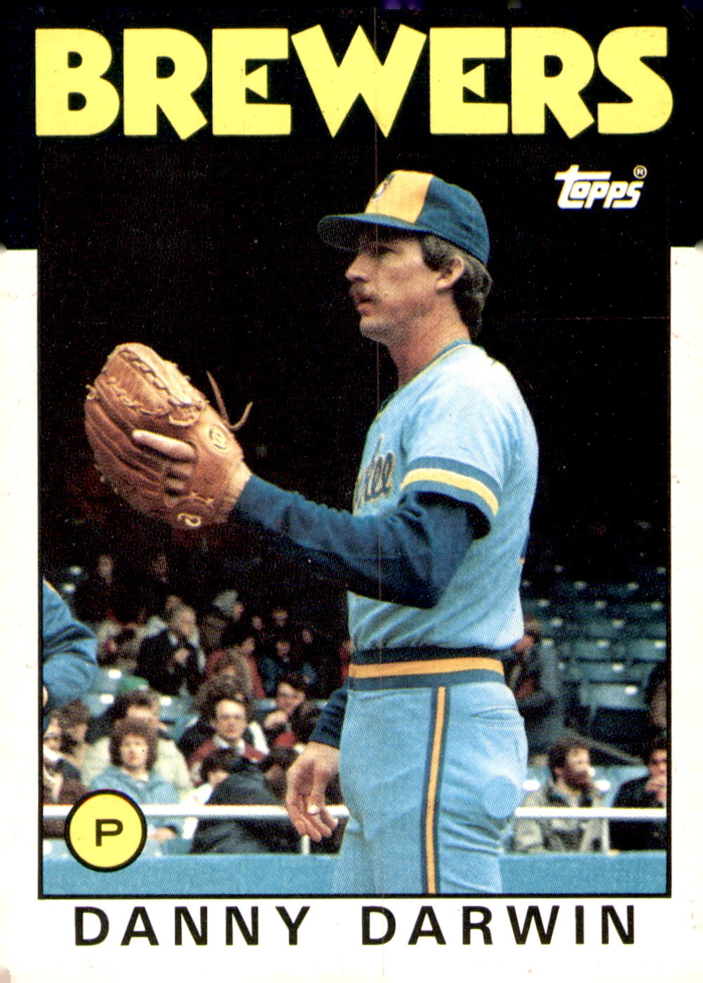 1986 Topps #519 Danny Darwin