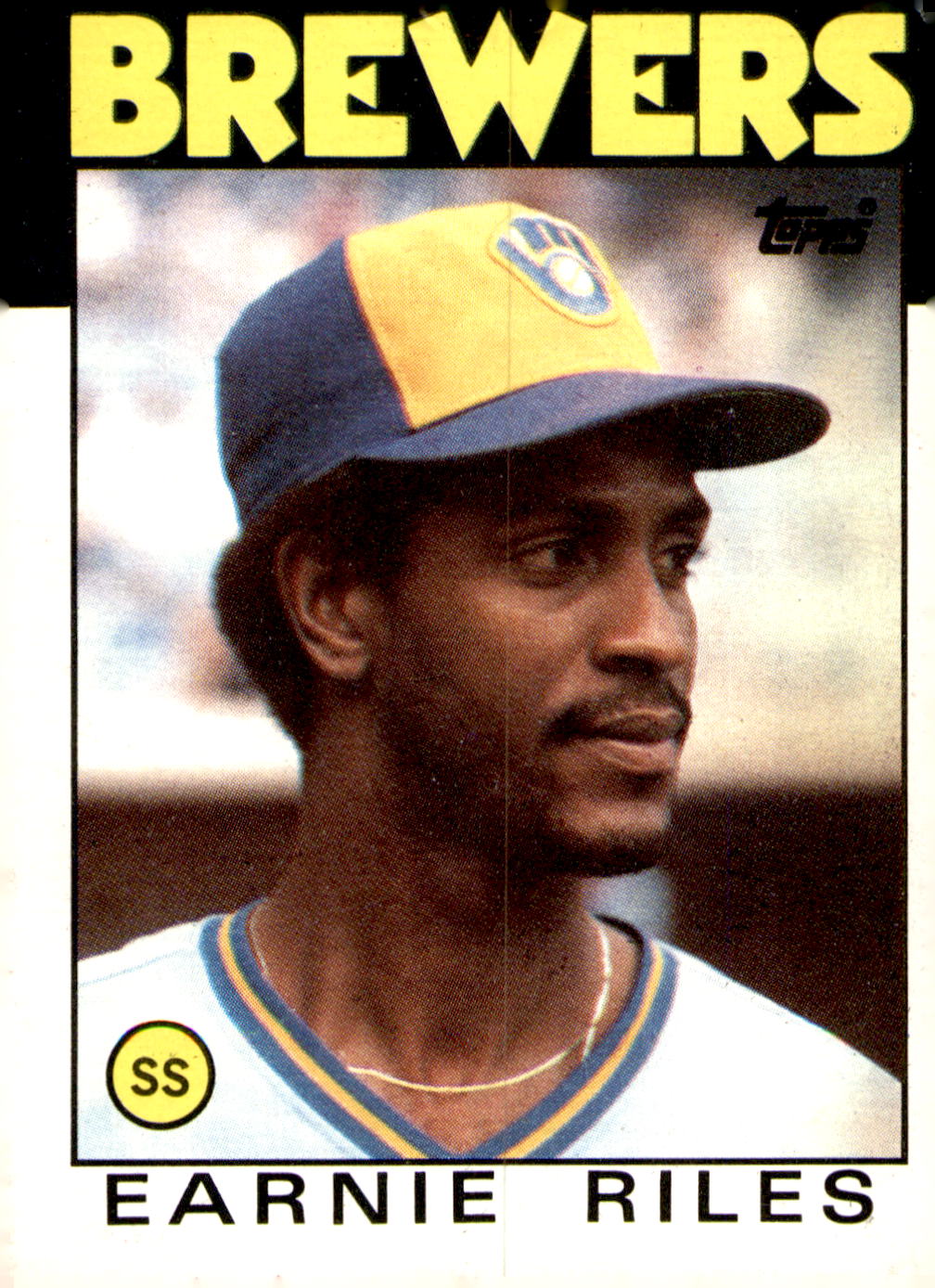 1986 Topps #398 Earnie Riles