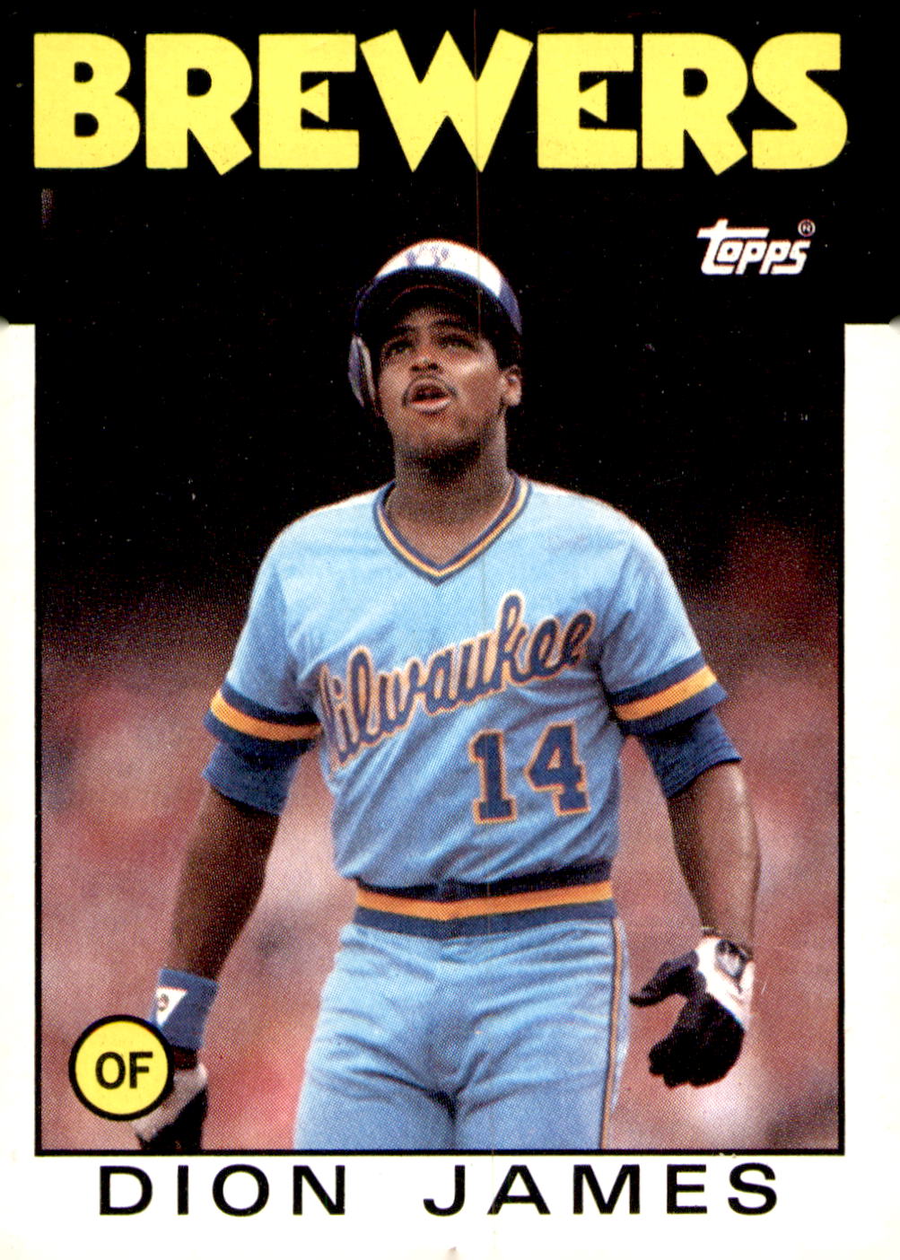1986 Topps #76 Dion James
