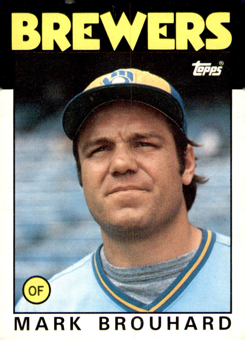 1986 Topps #473 Mark Brouhard