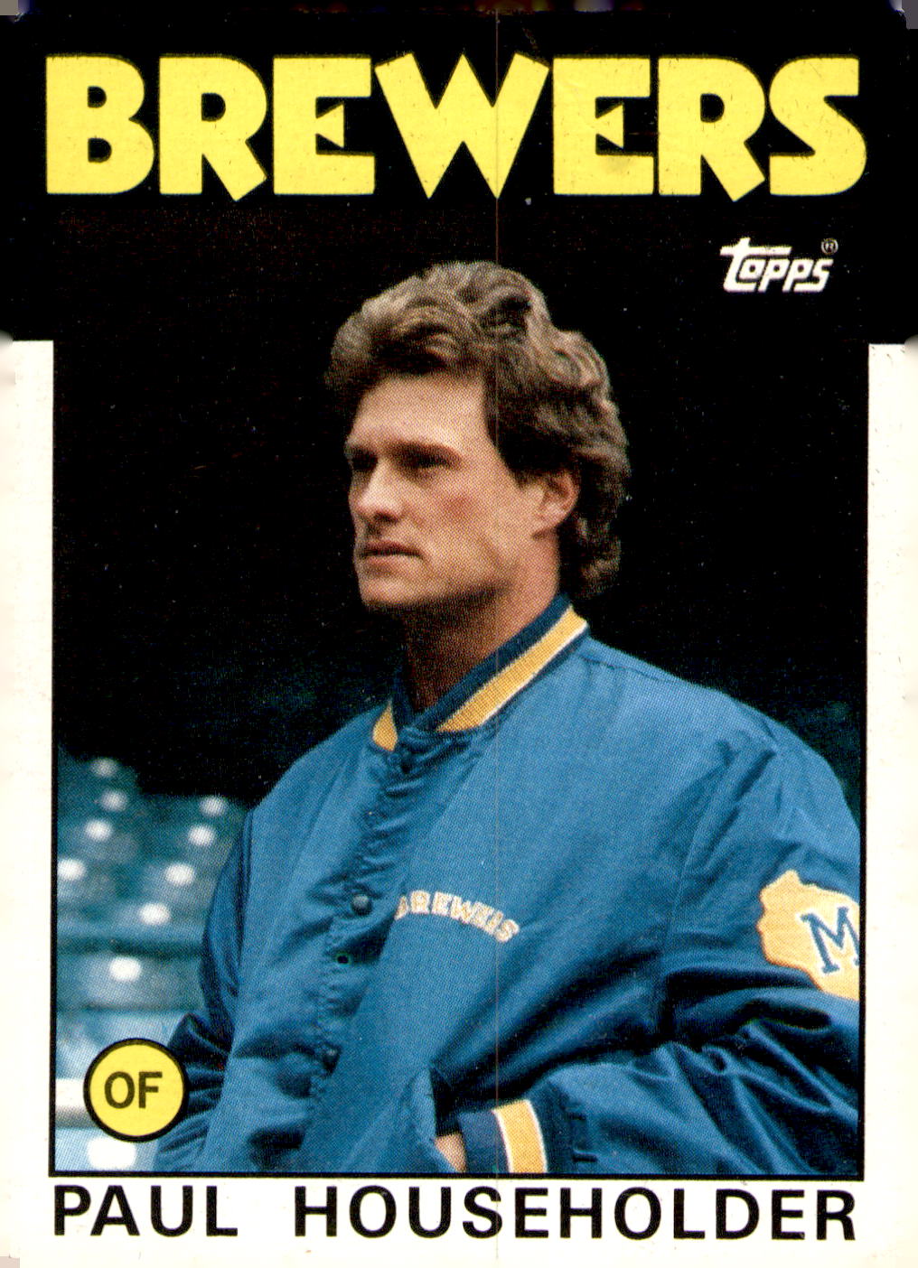 1986 Topps #554 Paul Householder
