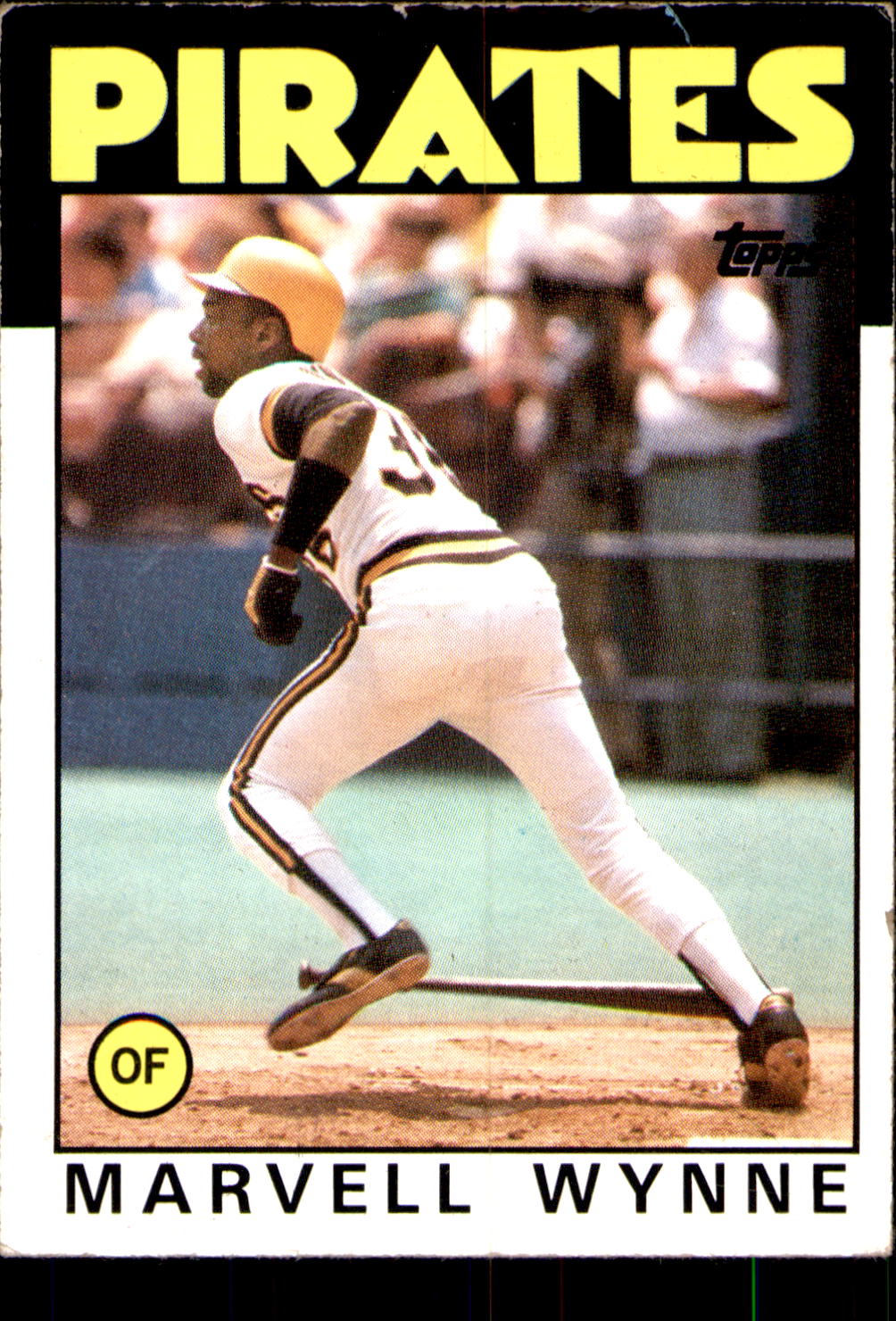 1986 Topps #525 Marvell Wynne