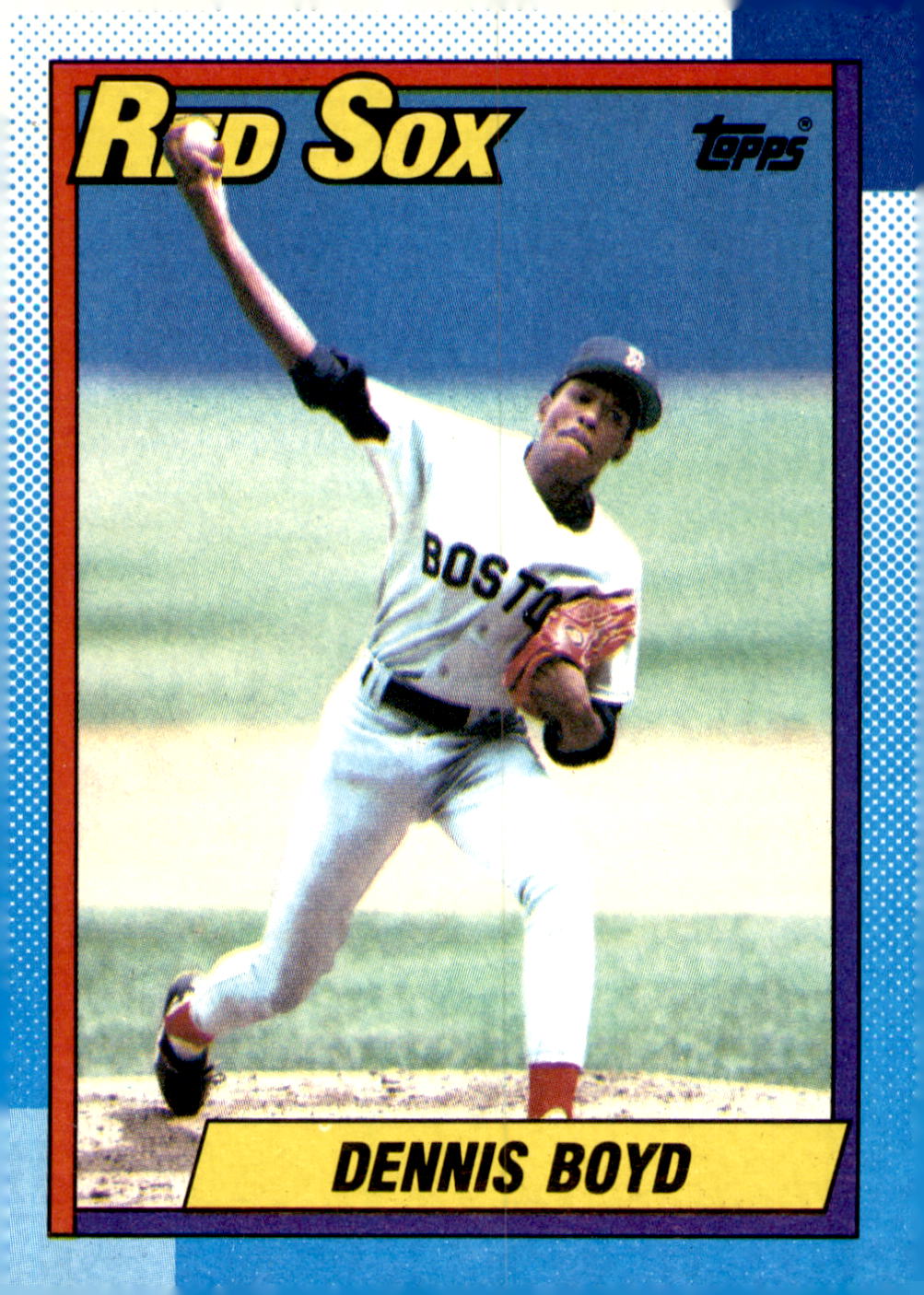 1990 Topps #544 Dennis Boyd