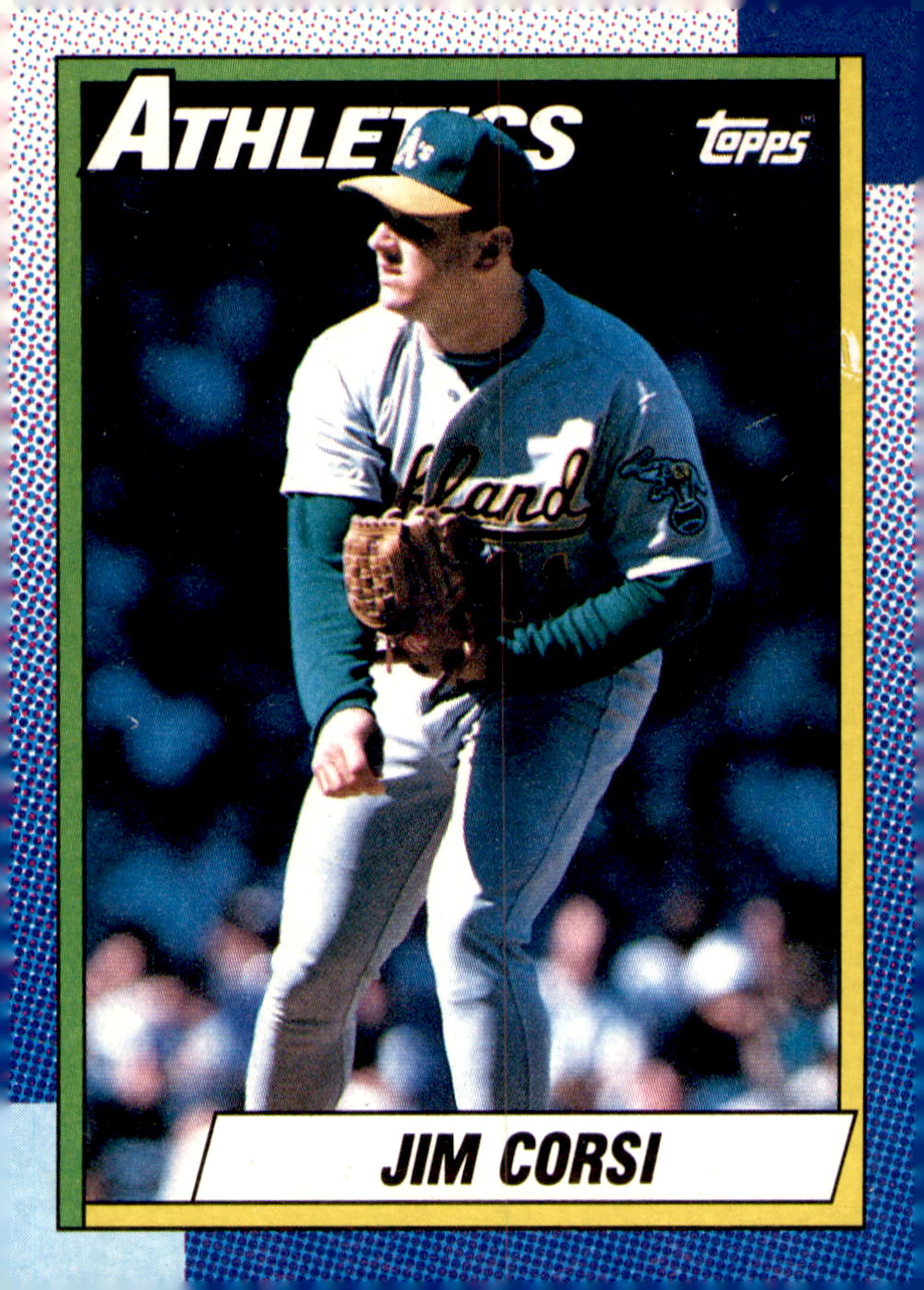1990 Topps #623 Jim Corsi Collector's Edition (Tiffany)