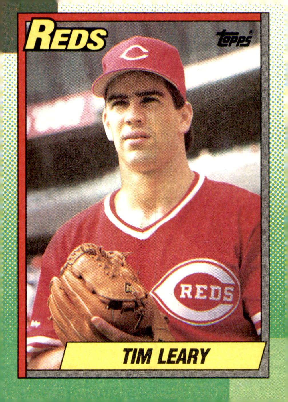 1990 Topps #516 Tim Leary