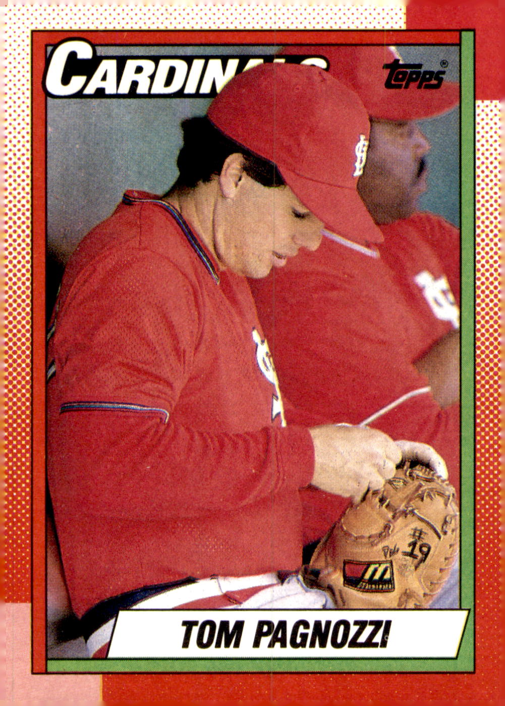 1990 Topps #509 Tom Pagnozzi