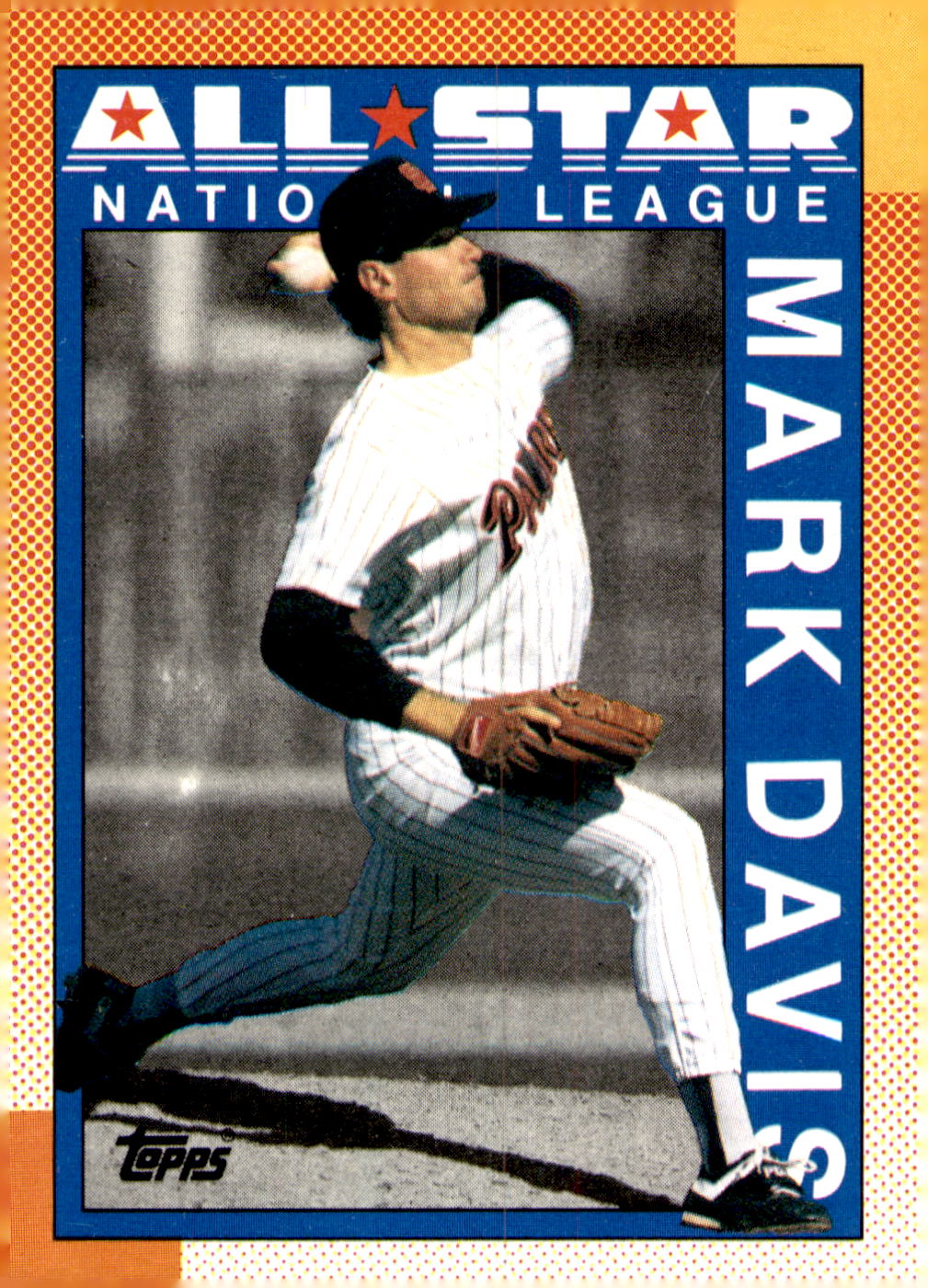 1990 Topps #407 Mark Davis