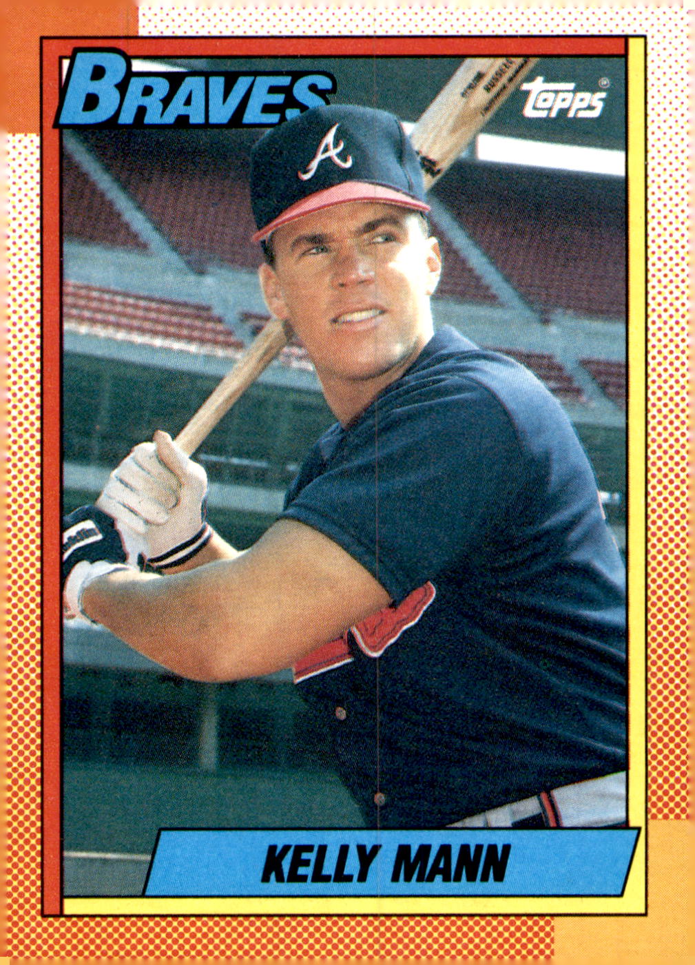 1990 Topps #744 Kelly Mann