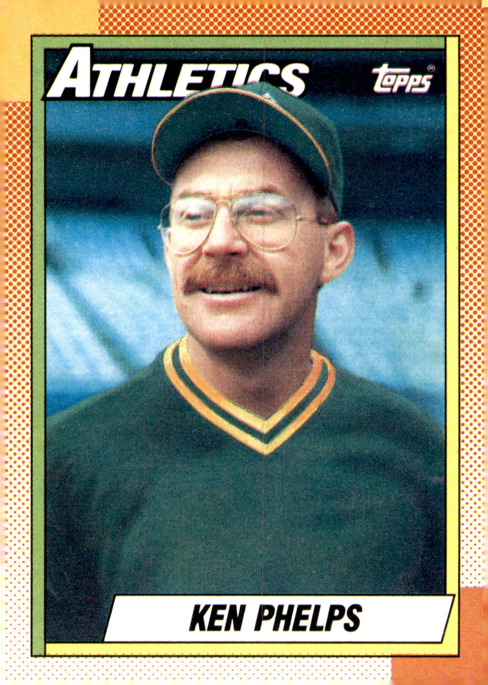 1990 Topps #411 Ken Phelps