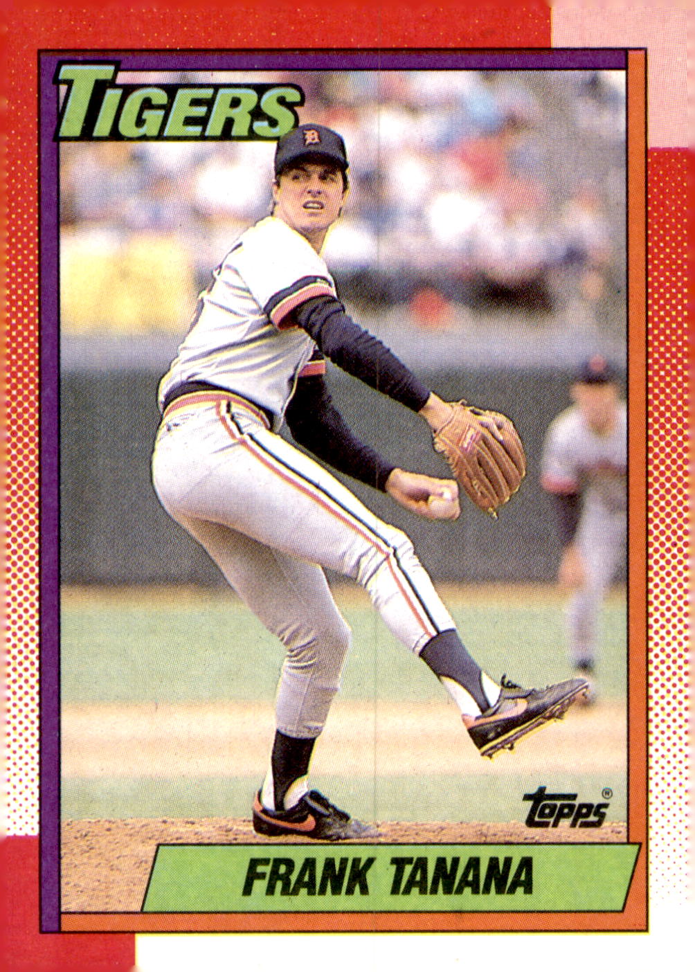 1990 Topps #343 Frank Tanana