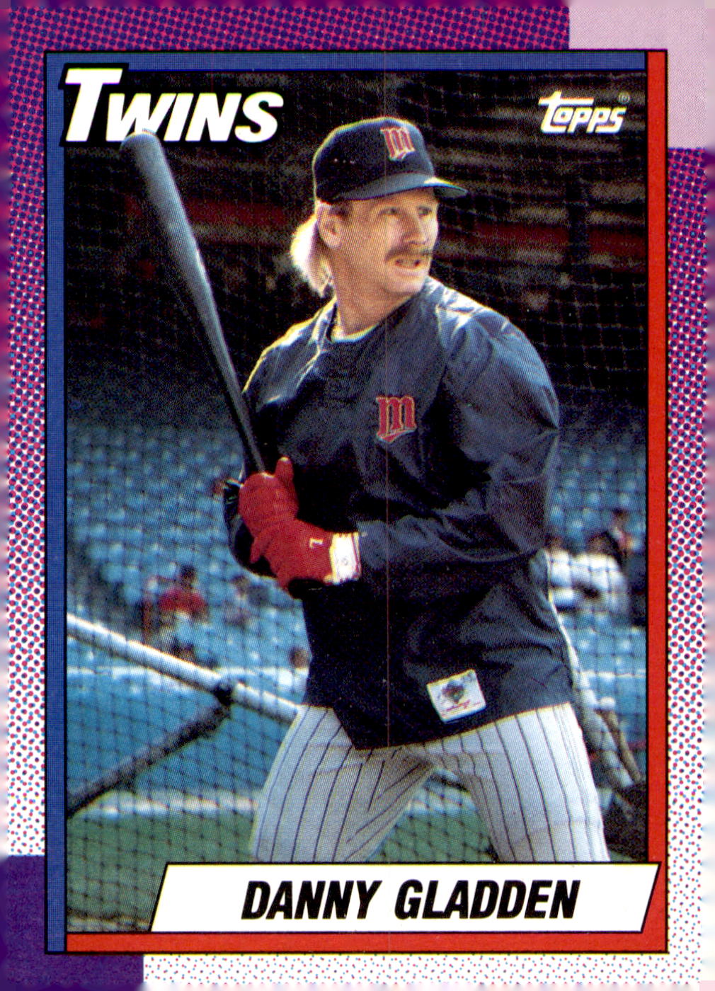 1990 Topps #298 Danny Gladden
