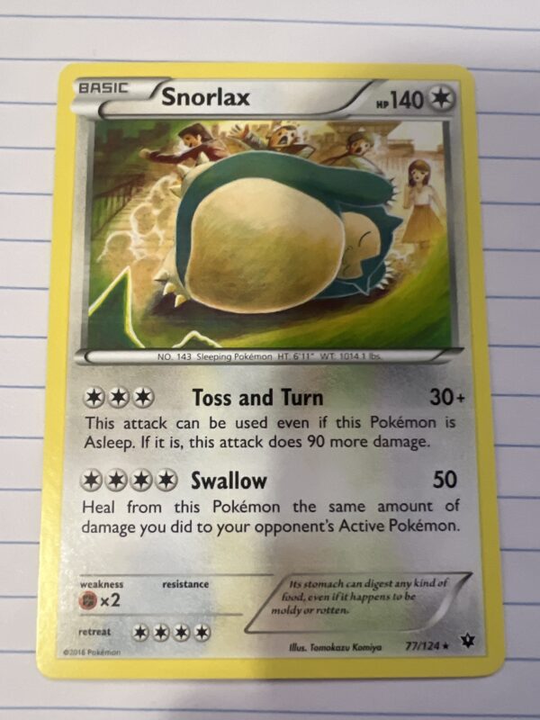 XY - Fates Collide #77/124 Snorlax