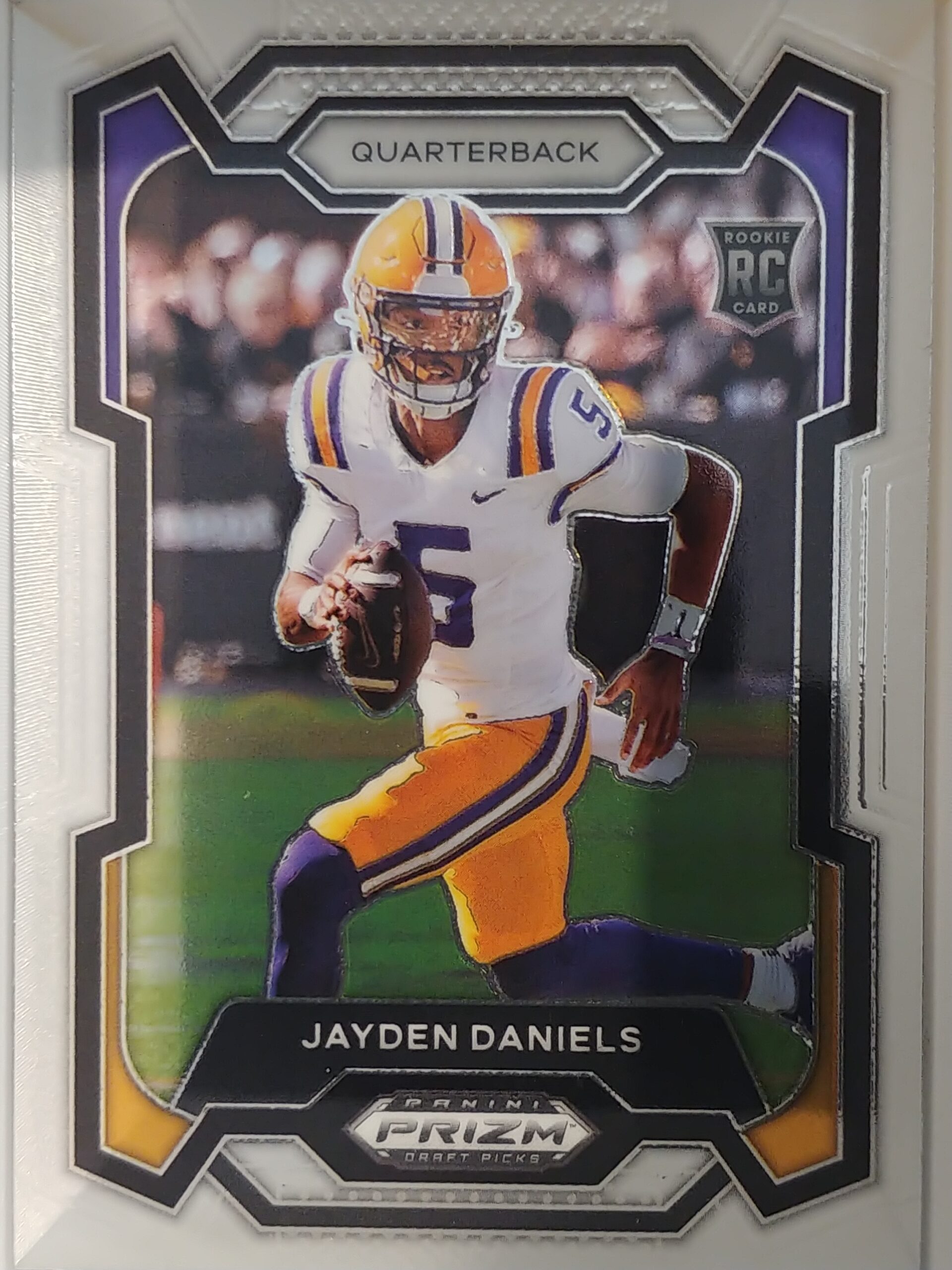 2025 Panini Prizm Draft Picks Jayden Daniels #108 RC