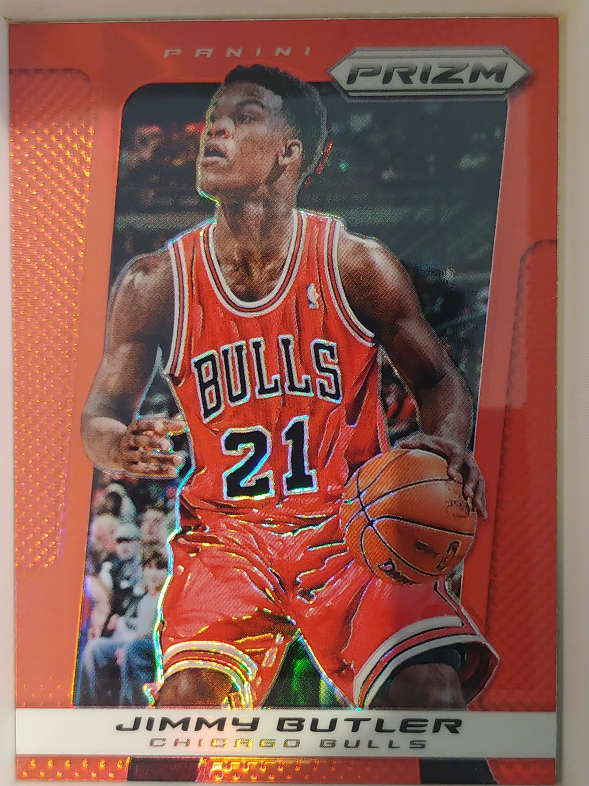 2013-14 Panini Prizm Jimmy Butler #75 Red