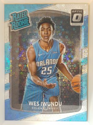 2017-18 Panini Donruss Optic Wes Iwundu White Sparkle #168