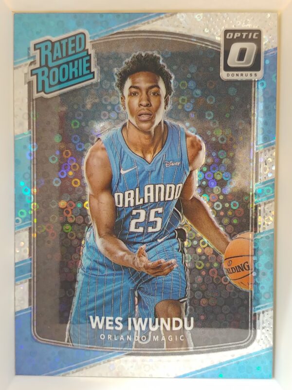 2017-18 Panini Donruss Optic Wes Iwundu White Sparkle #168