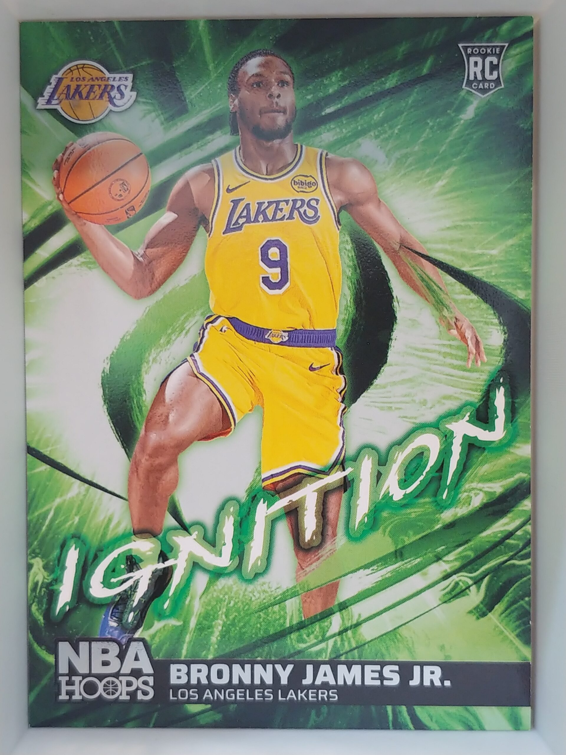 2024-25 Panini Hoops Bronny James Jr. Ignition #8