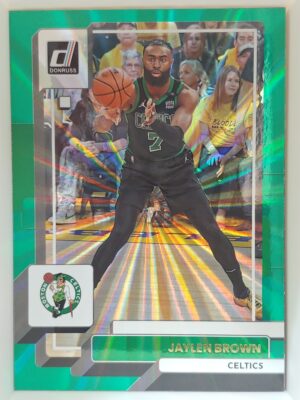 2022-23 Panini Donruss Jaylen Brown Green Laser #2