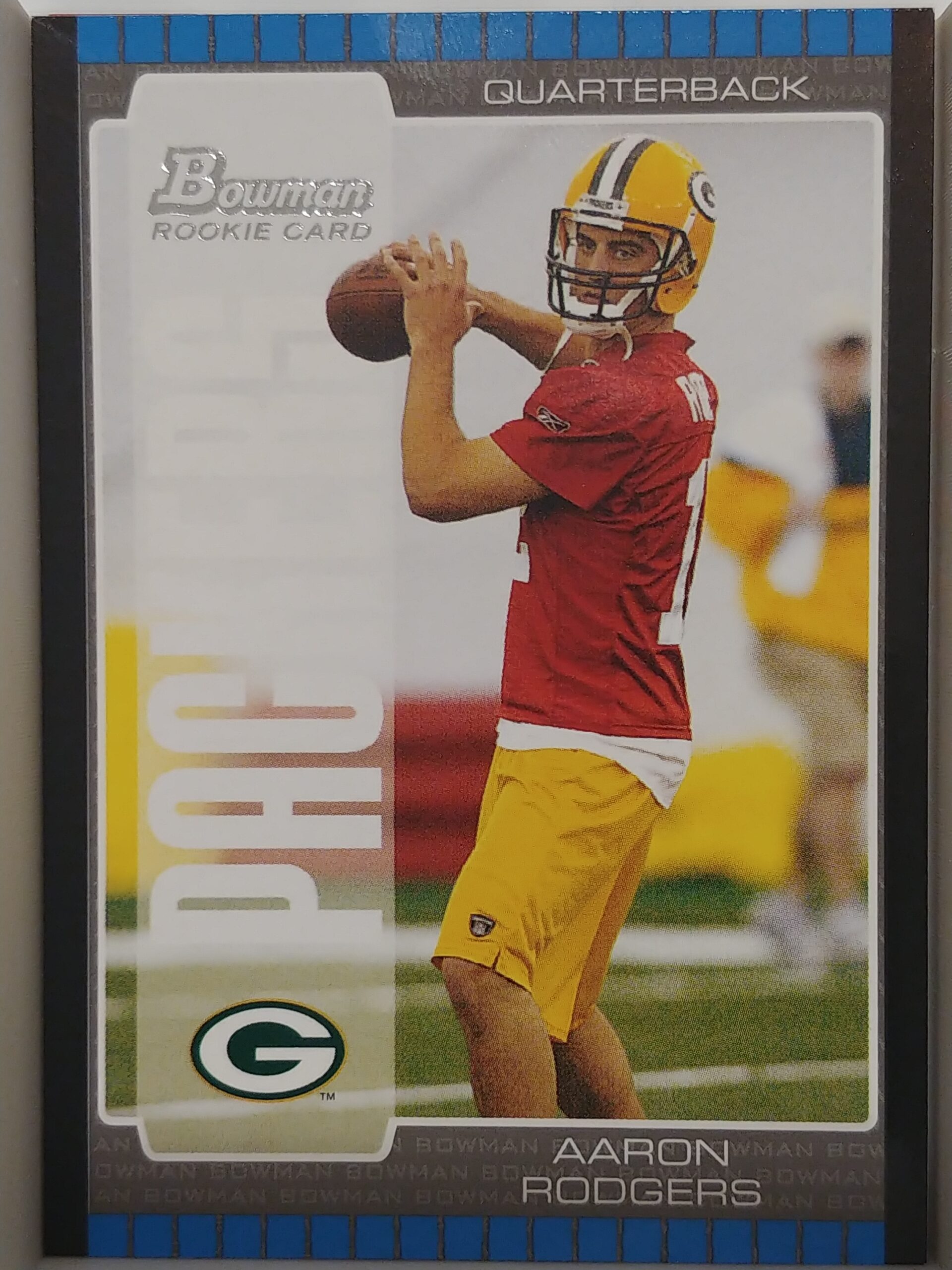 2005 Topps Bowman Aaron Rodgers RC #112