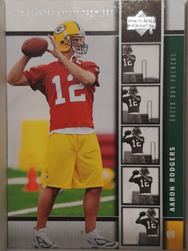 2005 Upper Deck Rookie Premiere Aaron Rodgers #16