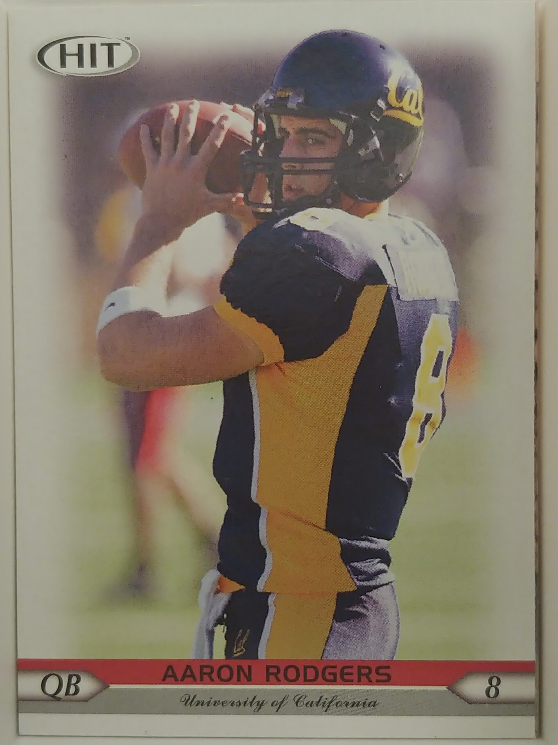 2005 Sage HIT Aaron Rodgers #8c