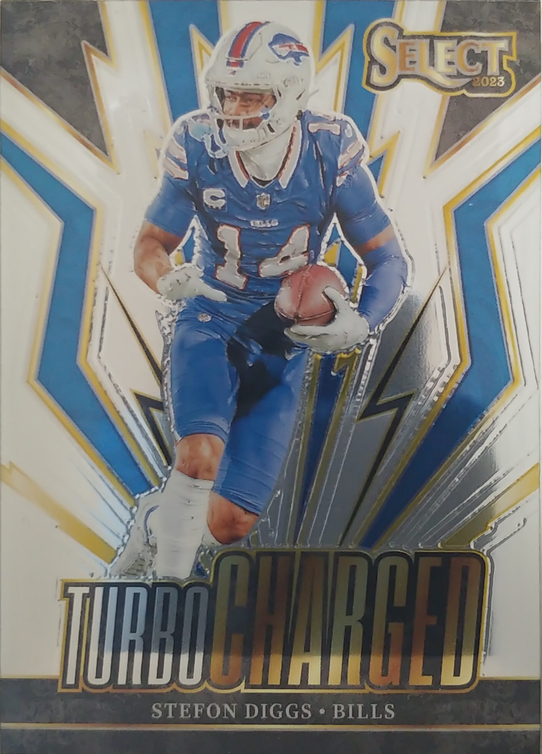 2023 Panini Select Stefon Diggs Turbo Charged #TUR-SDI