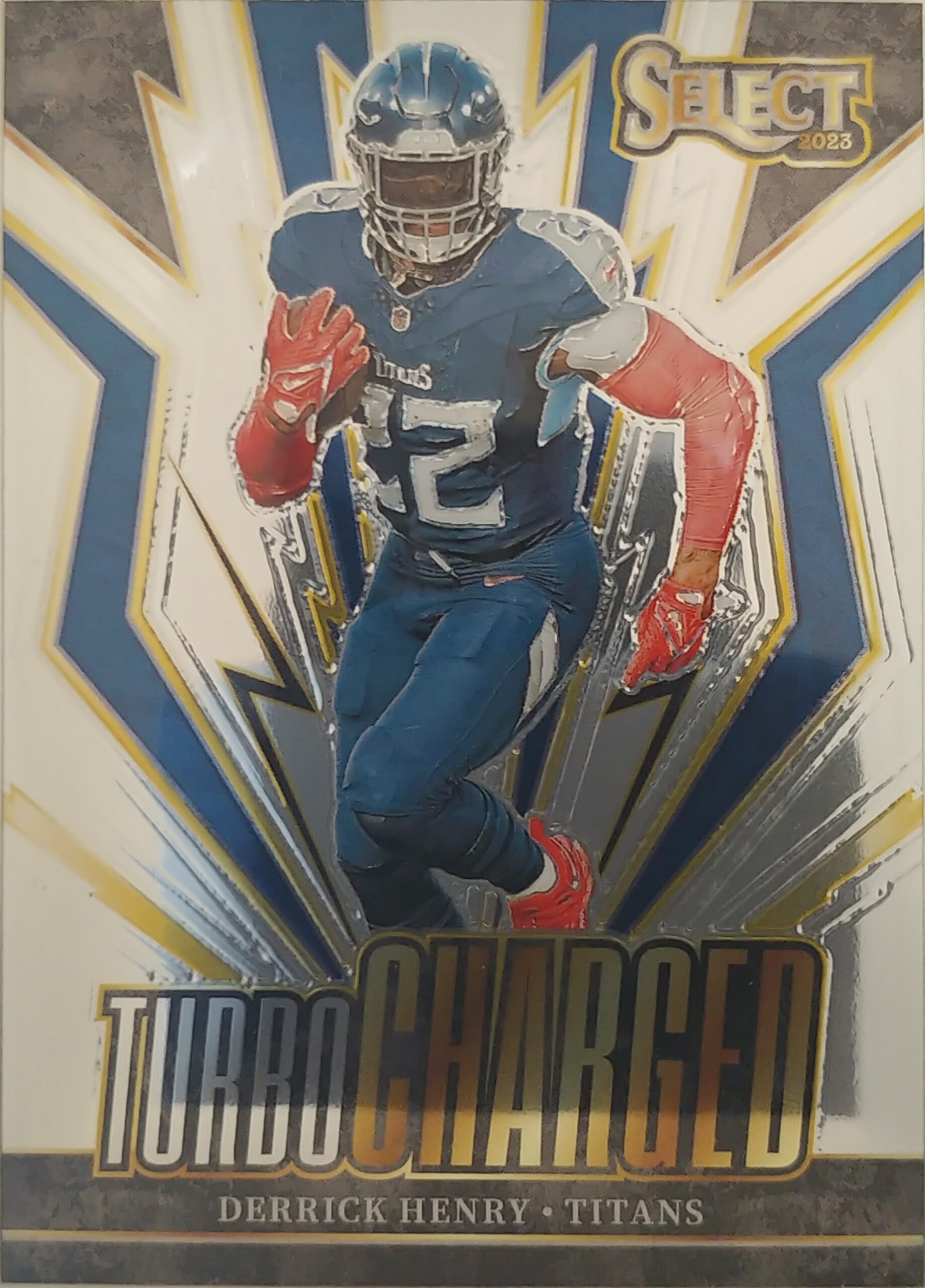 2023 Panini Select Derrick Henry Turbo Charged #TUR-DHE