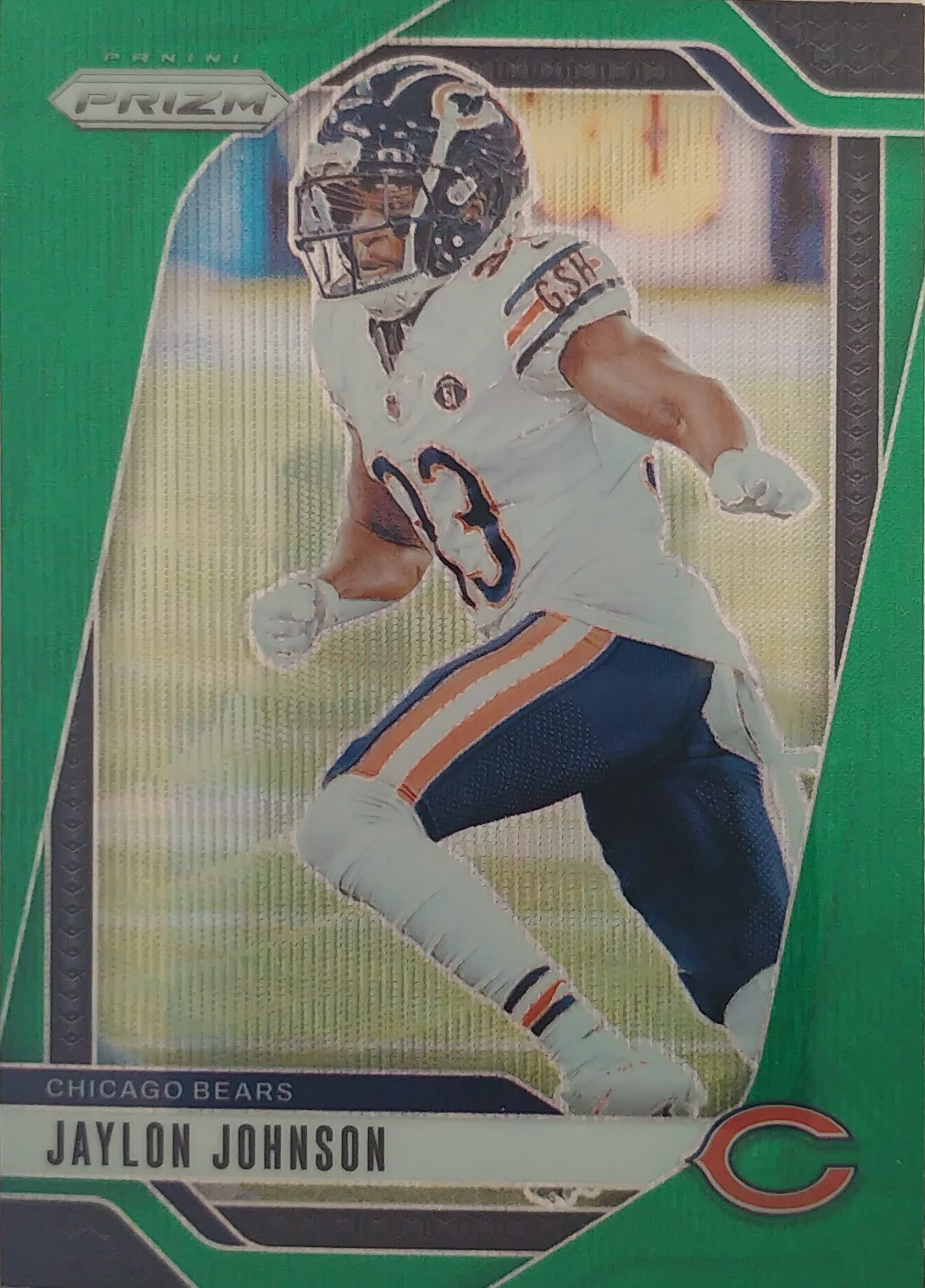 2024 Panini Prizm Jaylon Johnson Green Wave #51