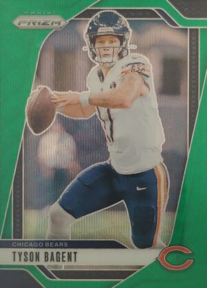 2024 Panini Prizm Tyson Bagent Green Wave #46