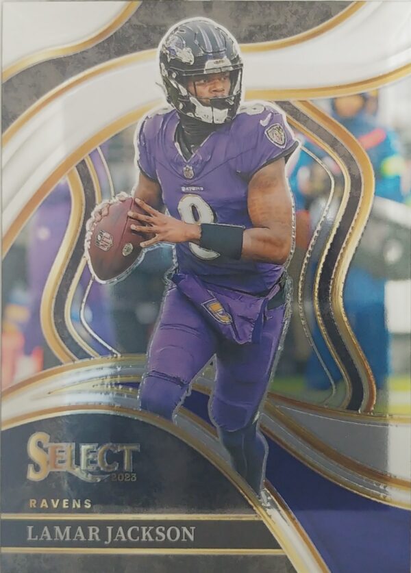 2023 Panini Select Lamar Jackson Club Level #241