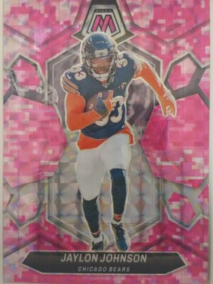 2024 Panini Mosaic Jaylon Johnson SP Pink #42
