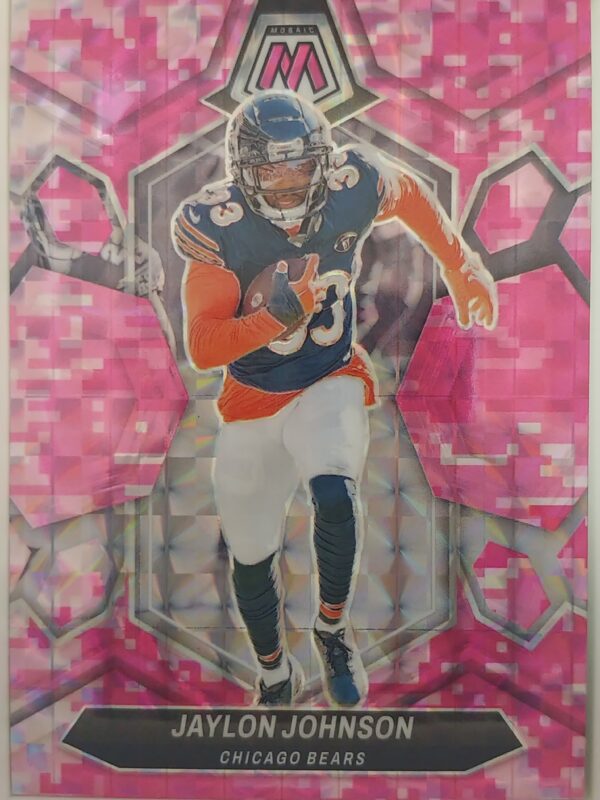 2024 Panini Mosaic Jaylon Johnson SP Pink #42