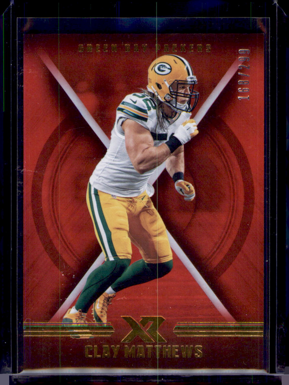 2017 Panini XR #39 Clay Matthews # 168/299