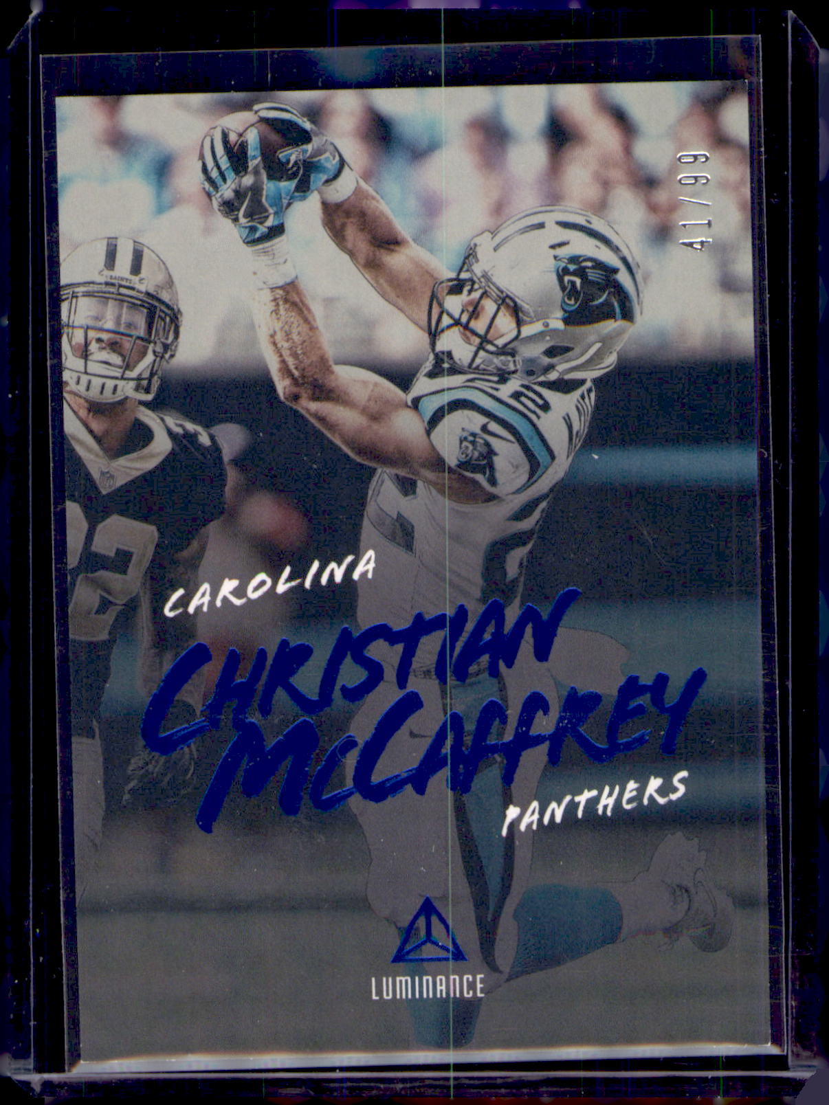 2018 Panini Luminance #64 Christian McCaffrey # 41/99