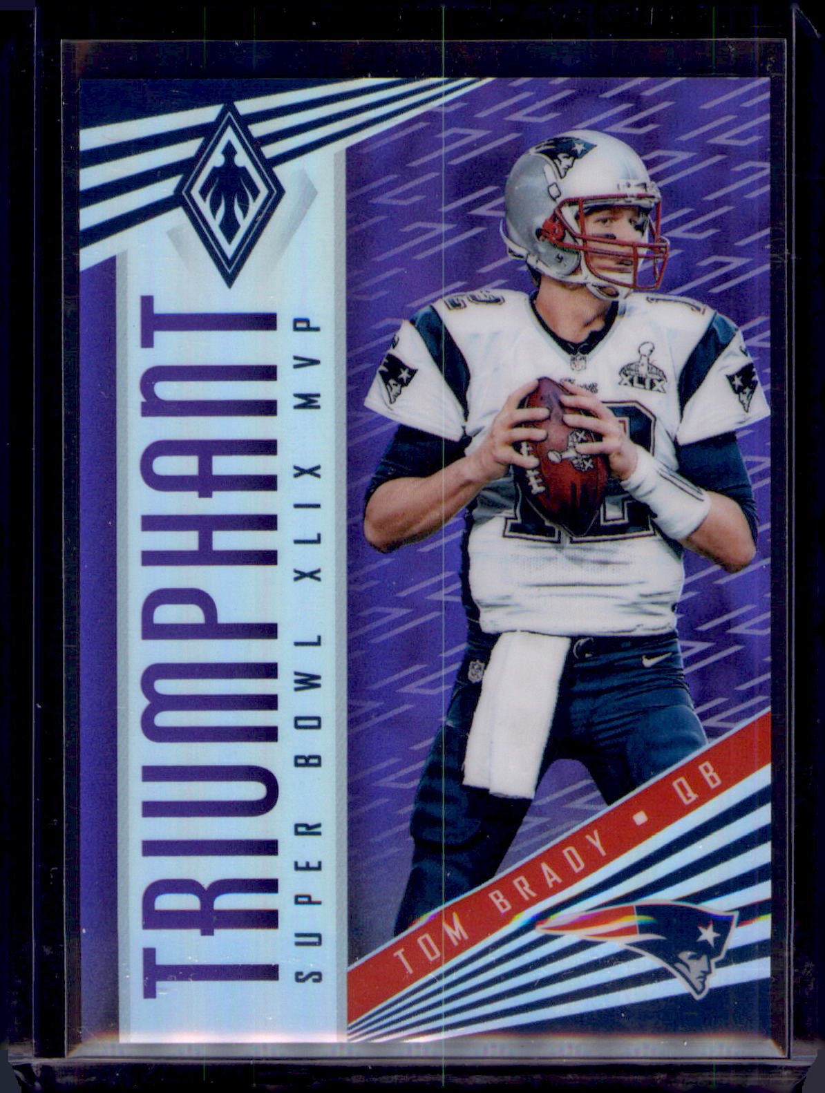 2017 Panini Phoenix #TB-8 Tom Brady # 30/75