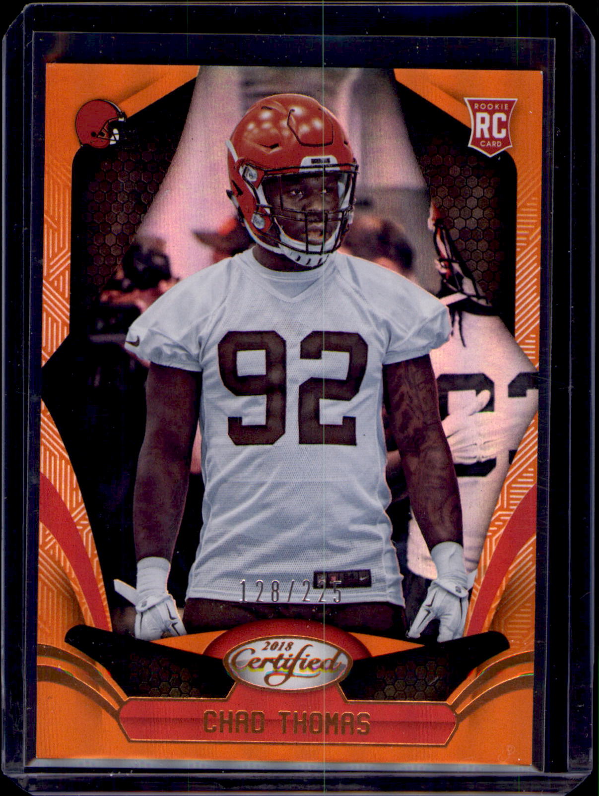 2018 Panini Certified #193 Chad Thomas # 128/225 Rookie