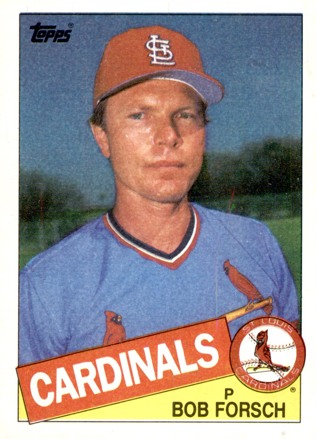 1985 Topps #631 Bob Forsch
