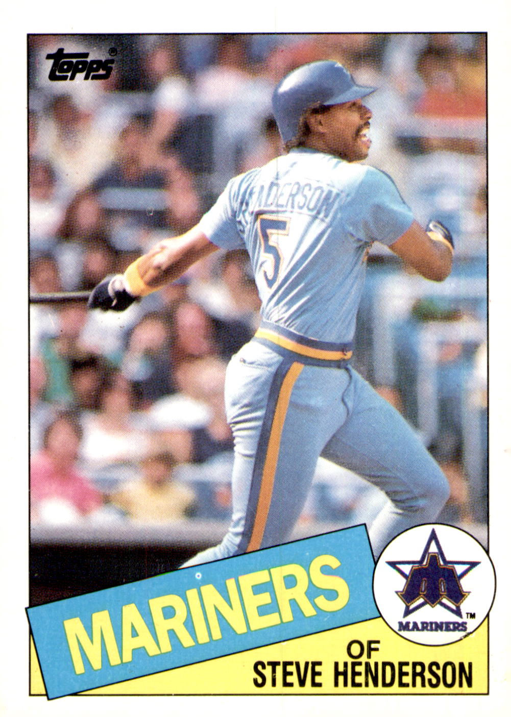 1985 Topps #640 Steve Henderson