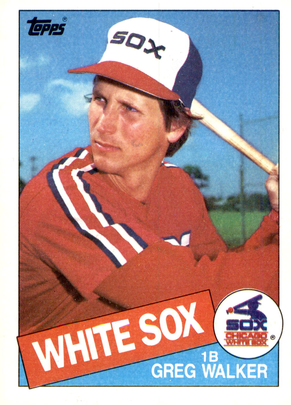 1985 Topps #623 Greg Walker