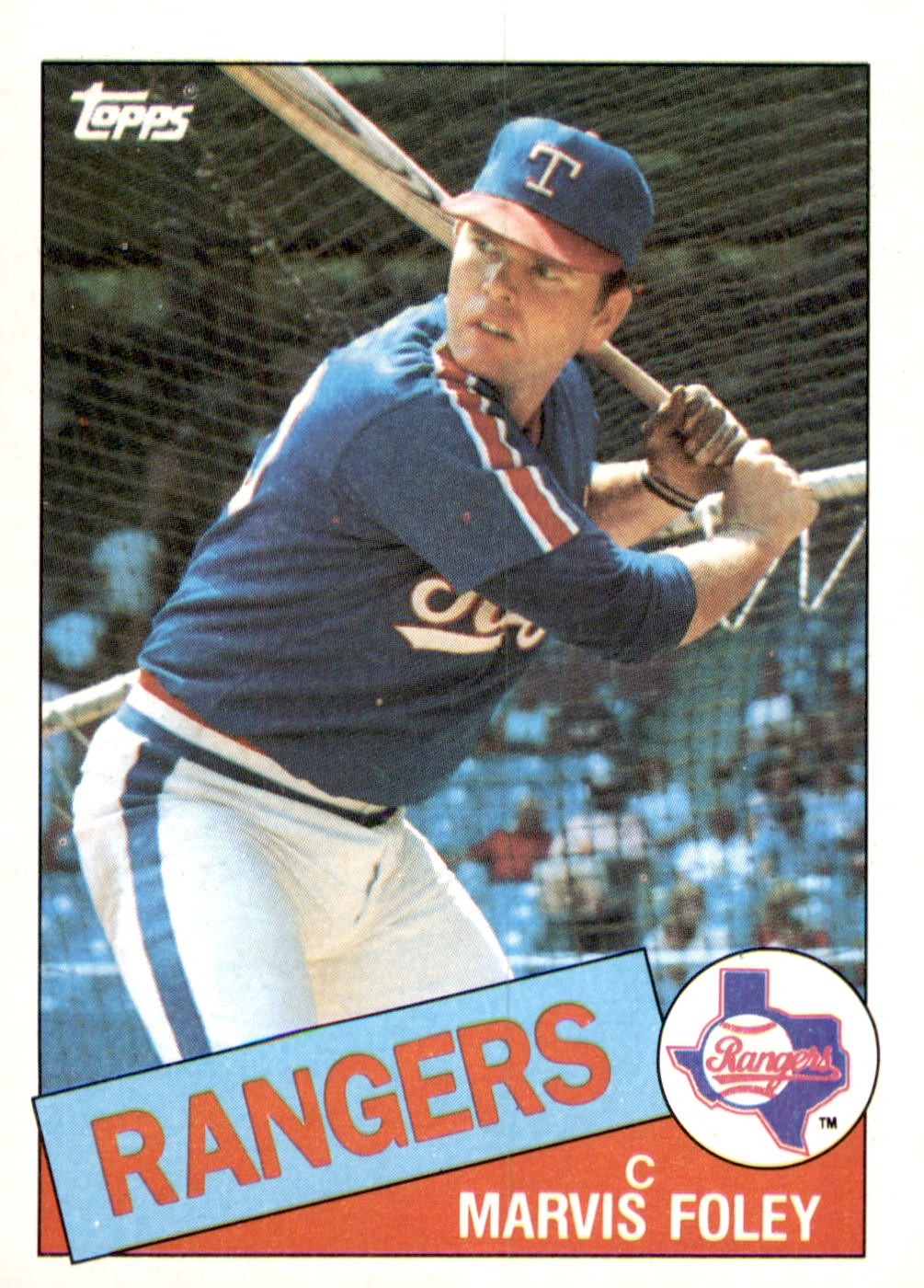 1985 Topps #621 Marvis Foley