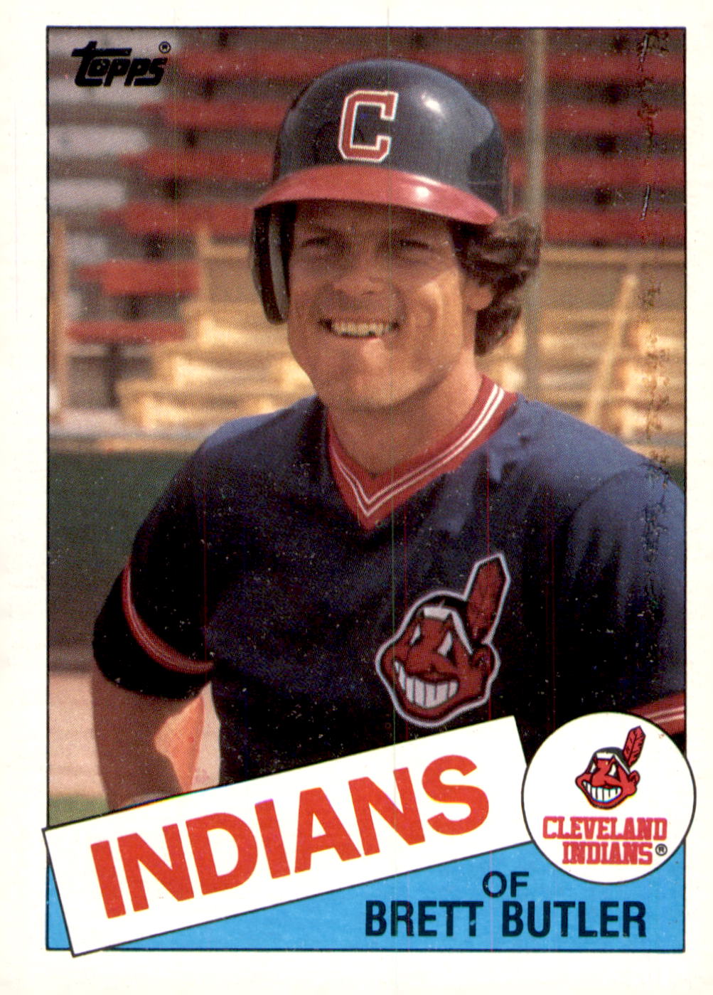 1985 Topps #637 Brett Butler