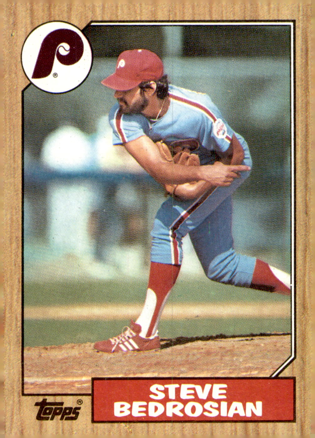 1987 Topps #736 Steve Bedrosian