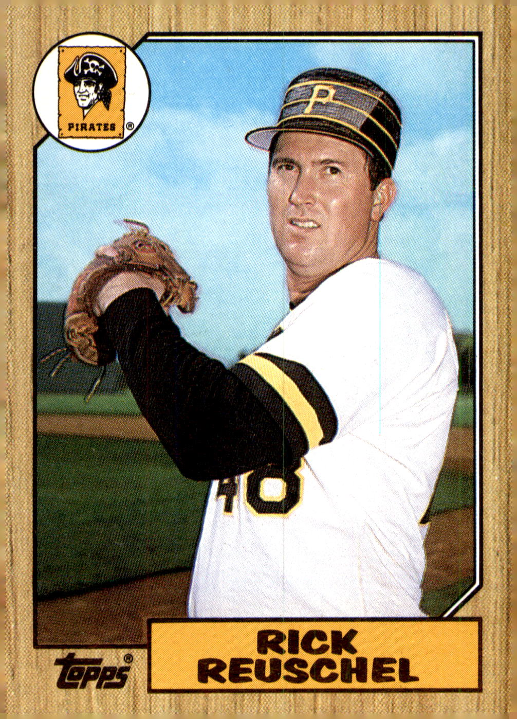 1987 Topps #521 Rick Reuschel