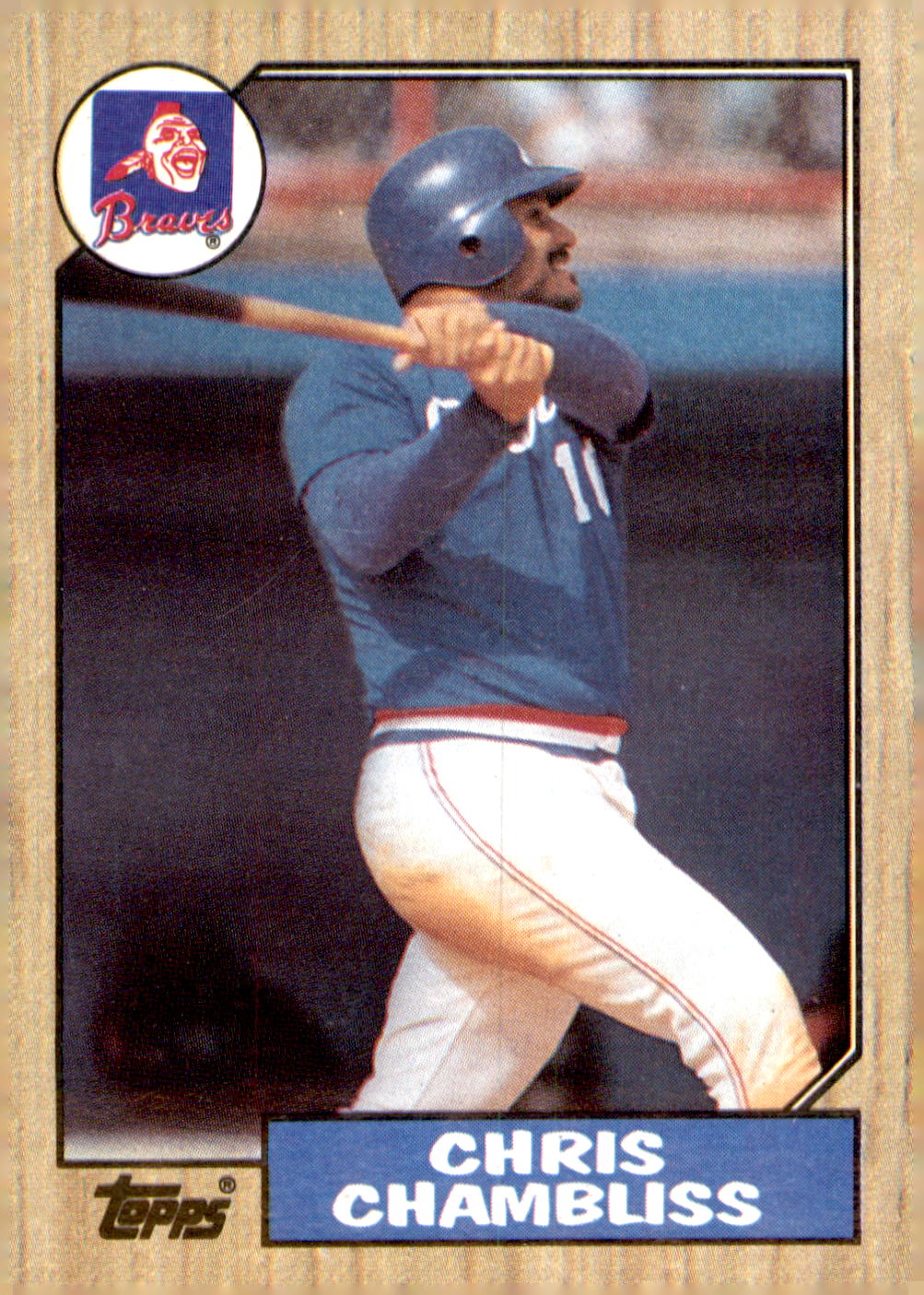 1987 Topps #777 Chris Chambliss