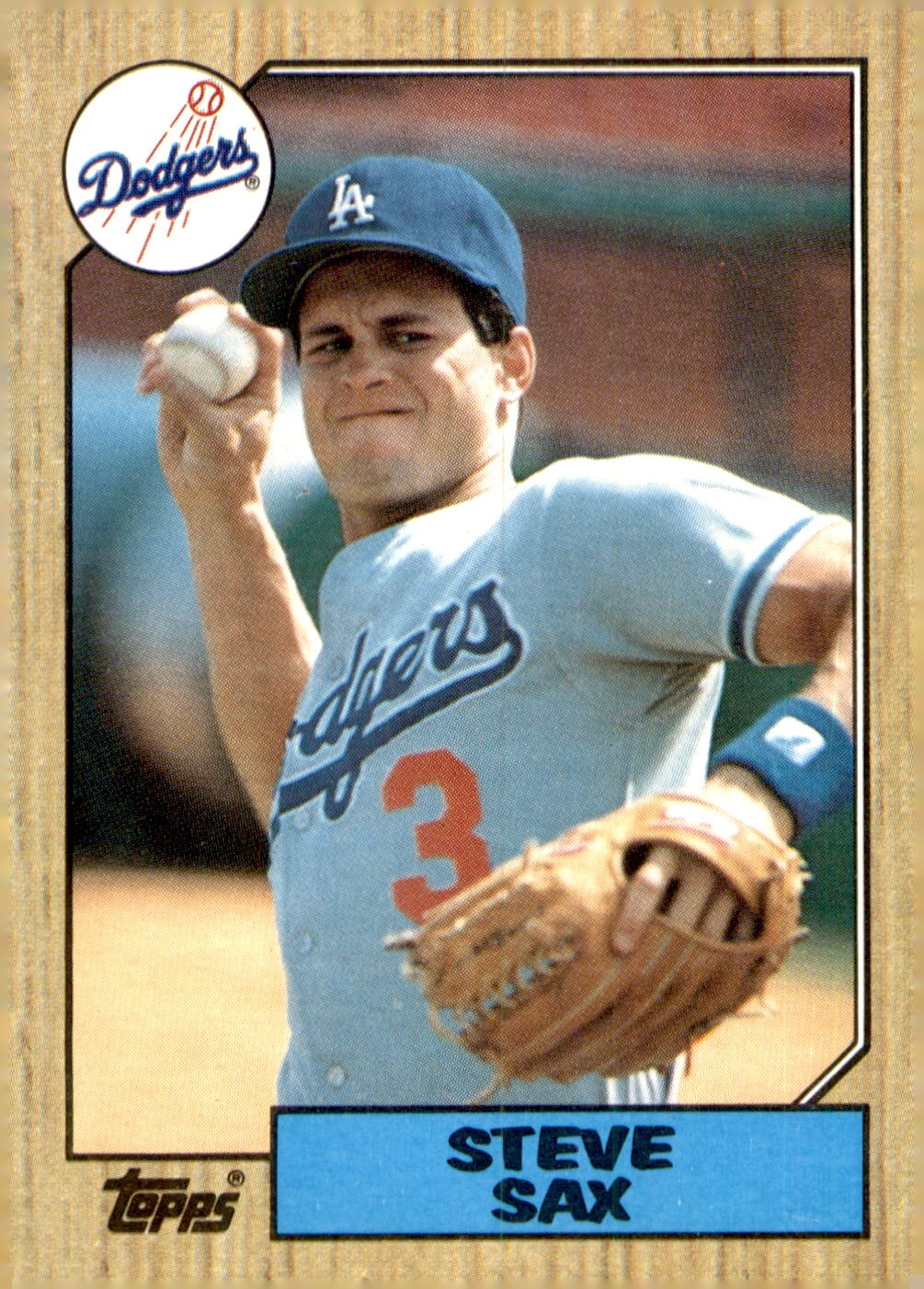 1987 Topps #769 Steve Sax