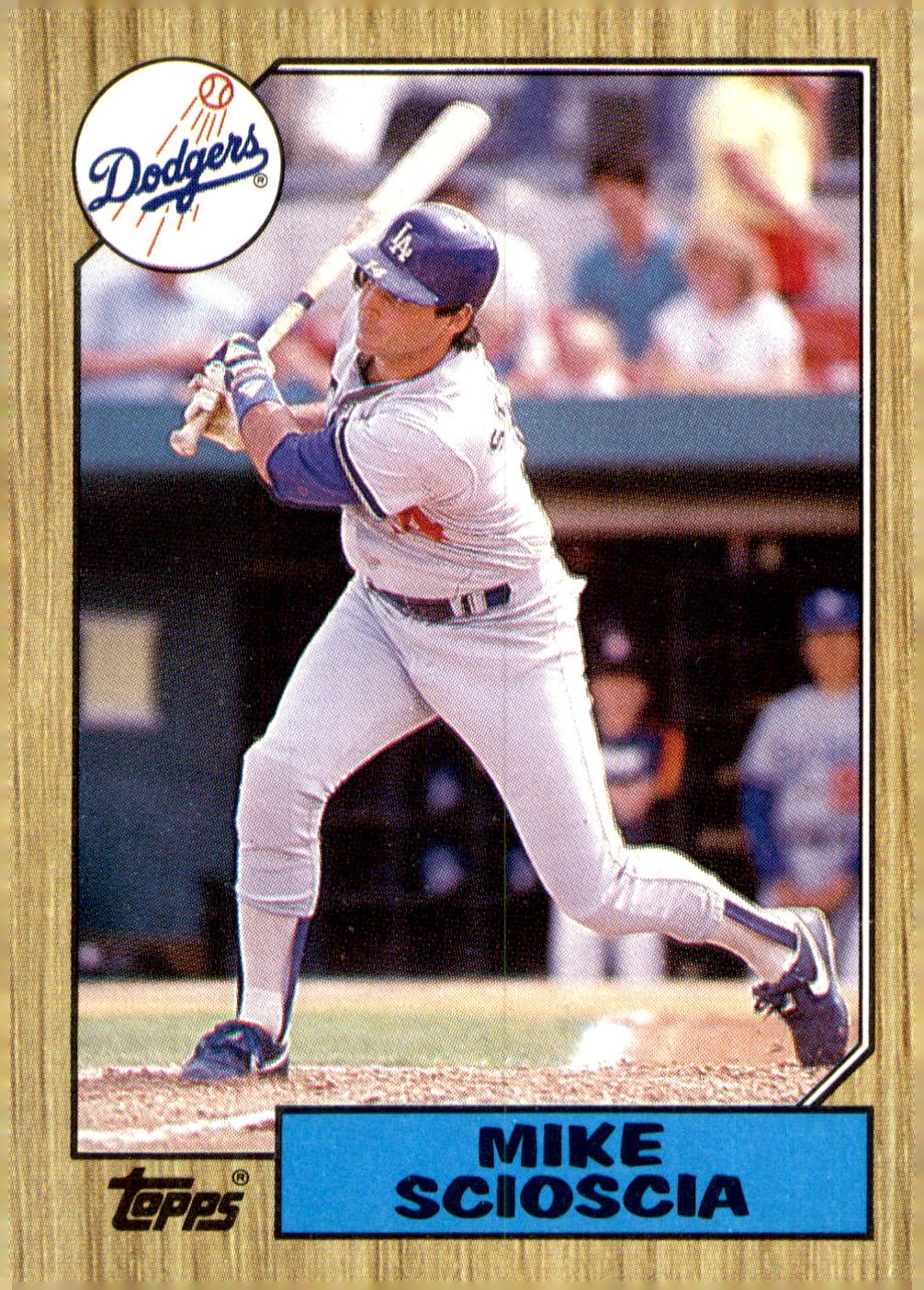 1987 Topps #144 Mike Scioscia